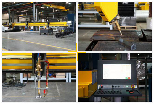 上illiamHill威廉希尔10米超长跨距无限回转数控坡口切割机