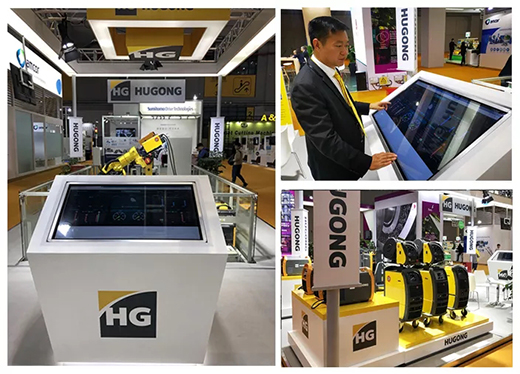 进博会首日WilliamHill威廉希尔意大利CEA展位展品智能焊接与切割云系统